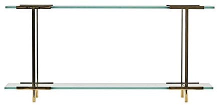 House Doctor Display Rein, Messing, 60 x 13 cm