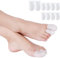 Protezione per dita in gel, Faireach tappi per dita in silicone per dita grandi e piccole punte, protezione per dita dei piedi allevia dal dolore