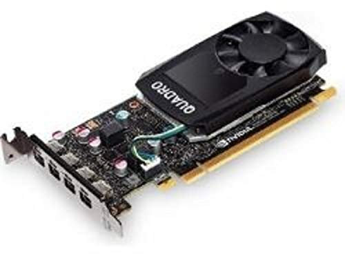 NVIDIA Quadro P620 - Carte Graphique - Quadro P620-2 Go GDDR5-4 x Mini DisplayPort - pour ThinkStation P320, P330, P330 (2nd Gen), P410, P520, P520c, P720, P920, Noir (Reconditionné)