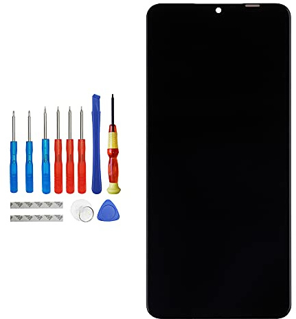 Vvsialeek Écran LCD de rechange compatible pour Samsung Galaxy A12 SM-A125F/DSN SM-A125F/DS SM-A125F SM-A125M - Avec kit d'outils