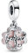 PANDORA Moments pendentif charm 792245C01 trèfle
