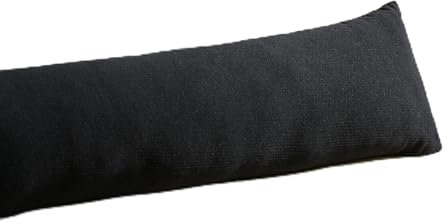 Catherine Lansfield Wilson Velvet Door Draught Excluder Black