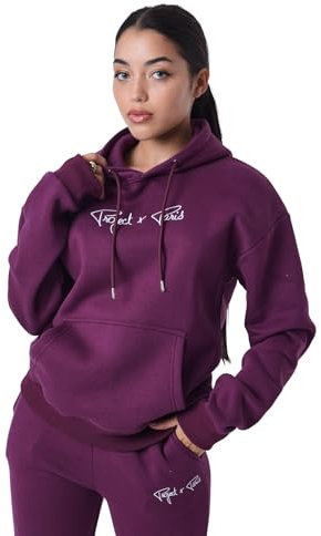 Project X Paris Sweat à Capuche Femme Essentials Violet XS