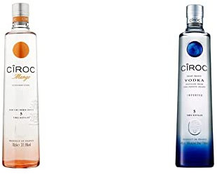 Cîroc Mango Vodka aux arômes naturels de Mangue 70 cl & Cîroc ultra premium vodka 70cl