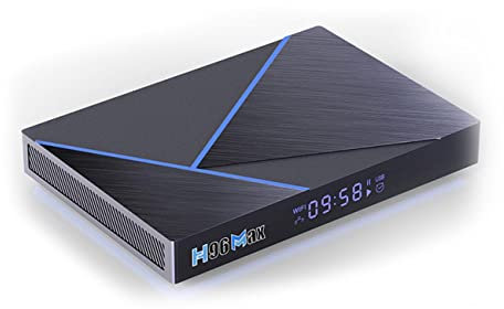 Android 11.0 TV Box, H96 MAX Set Top Box RK3566 Quad Core 8GB RAM 64GB ROM with Dual Wi-Fi 2.4G/5.0G, BT 4.0/ 3D Ultra HD 8K/4K H.265/ 1000M LAN/USB 3.0 Smart TV Box,8GB+64GB