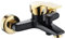 FQYEP Wannenarmatur Schwarz,Matt-schwarz,Badewannenarmatur Adapter,Messing,Wannenarmatur Schwarz Matt,Wannenarmatur Schwarz,Badewannenarmatur Schwarz,Gold