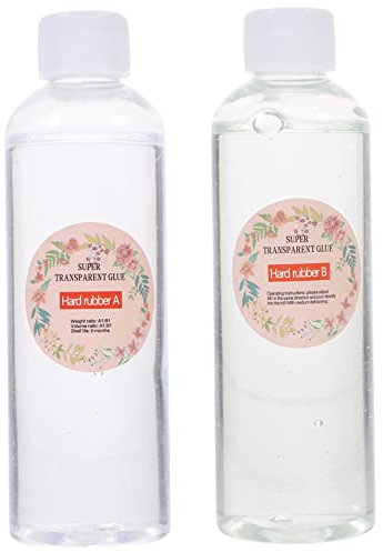 Healeved Epoxy Resin Ab Glue Part Epoxy Resin High Adhesive Strength Crystal Easy to Use Diy Kit