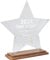 Pila Stone Award aus Acrylglas & Holz – personalisierbare Trophäe mit Gravur für Sport, Schule, Firma & Events – Pokal als Auszeichnung, Geschenk, Medaille (110 x 120)