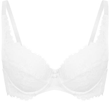 HUNKEMÖLLER Unwattierter Bügel-BH Daisy - Snow White - 85E