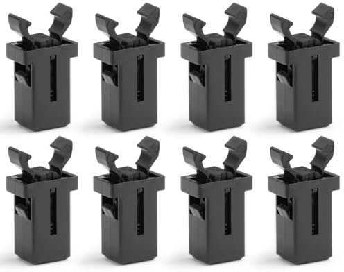 8Pcs Durable Brabantia Waste Bin Clasps Set - Waterproof Touch Top Latch Lock for Kitchen Trash Cans, Storage Boxes, Glasses Cases