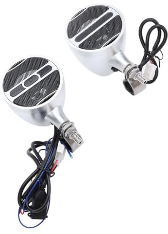 Altoparlante ATV per Moto, di Altoparlanti Bluetooth per Moto Impermeabile Radio Audio Stereo con Amplificatore Bluetooth MP3 DC12V
