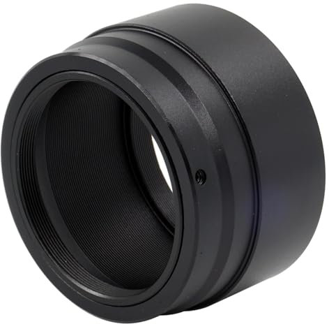 TUBBEK M48-NZ Adapter 48 mm x 0,75 Objektiv-Teleskop auf for Nikon Z-Mount Z5 Z6 Z7 Kamera