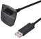 Rankomu usbcharger USB Charging Cable for Xbox 360 Wireless Controller, Quick Charging Cord, 3m Long, Fast Charge, Compatible with Xbox 360 Controllers, Black