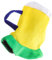 ibasenice Unique Beer Mug Hat for Oktoberfest Home Bar Accessory Steampunk Party