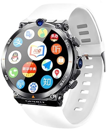 Smartwatch Con Scheda SIM 4G, Smart Watch Per Rispondere/effettuare Chiamate, Funzione NFC Doppia Fotocamera HD, WIFI+LBS+GPS Integrato Posizionamento In Tempo Reale, Batteria Per Orologio Da 900 MA,