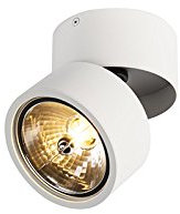 Qazqa - Industrie I Vintage I Spot Go Nine Tubo weiß I Wohnzimmer I Schlafzimmer - Stahl Rund - LED geeignet G9