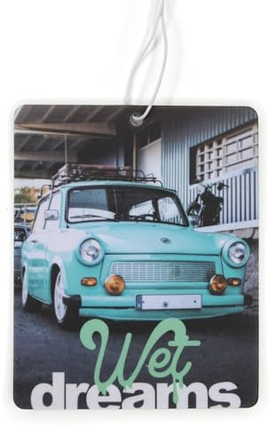 1x Trabi Trabbi Auto Duftbaum P 601 DDR Lufterfrischer 2 Takter Pappe Duftspender Duftanhänger