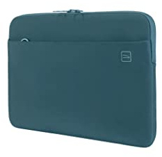 Tucano Top, Second Skin Neopren-Hülle für MacBook Pro 14 Zoll 2021, Petrolblau