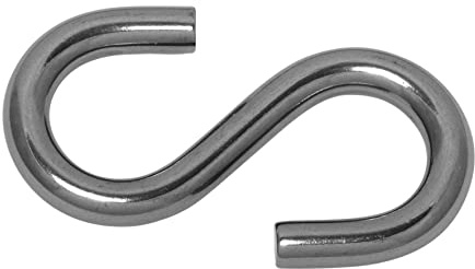 OuM 100 Stück S-Haken 8mm