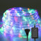 Ikodm 30m LED Lichtschlauch, 720 LEDs Lichterschlauch 8 Modi,Lichtschlauch Außen Lichterkette LED Schlauch mit Timerfür Innen Außen Garten Party Weihnachten Deko - Bunt