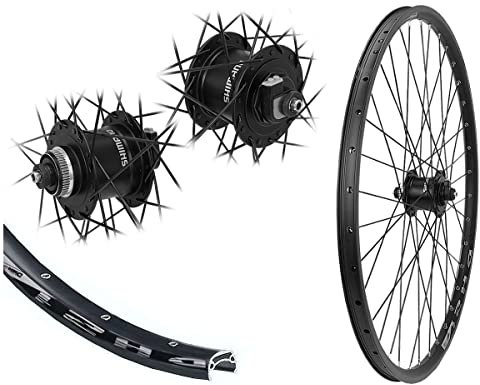 Bärwinkels Vorderrad 27,5 Zoll Disc DH21 Hohlkammerfelge MTB 21-584 Shimano Nabendynamo Alivio Centerlock