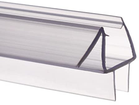 4 bis 12 mm transparenter Dichtungsstreifen für Badewanne, Duschwand, Türdichtung, Lücke, Fenstertür, Dichtungsstreifen, Dichtungsstreifen, Haushaltszubehör, C, 8 mm