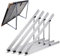 TEOV Lot de 2 supports de panneau solaire 1180 mm pour centrale électrique de balcon, toit plat en brique, module photovoltaïque, support de panneau solaire pour 400 W à 600 W