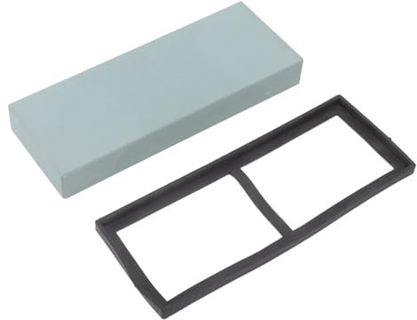 XHTLLO Pietra per Affilare, Pietra Silicone Elevata Durezza Forte per Affilare I Coltelli, Durevole Lavabile Facilmente Azionabile Pietra per Affilare I Coltelli, per Coltelli(320 Maglie)
