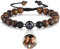 Lam Hub Fong Personalisiertes Foto Projektions Armband mit perlen Benutzerdefinierte Armband mit Bild Geschenk für Männer Familie (# 3)