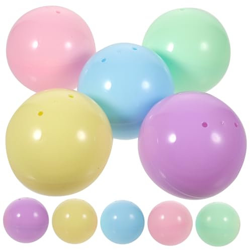 ifundom 25stücke Befüllbare Ostereier Leere Eierschalen Für Kreative Füllungen Für Ostern Partys Und Bastelprojekte Bunten Farben