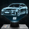 Nachttischlampe Auto RS6 Miniatur-Dekorationssammlung, Geschenkidee für Männer, Auto RS6 Nachtlicht für Erwachsene, Deko für das Schlafzimmer, originelle Geschenk Weihnachtenidee für Auto-Fans. TOP