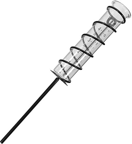 Parliky Tube De Pluviomètre 1pc Pluviomètre pour Jardin Mesure des Précipitations Sûr Robuste Style Aléatoire