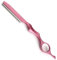 Ciseaux à cheveux, ciseaux à effiler, rasoir de coiffure pour couper les cheveux, tondeuse à pointes fourchues, ciseaux à barbe, ciseaux à cheveux pour femmes (rose)