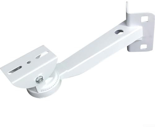 Weatherproof Vertical Pole Mount Bracket for CCTV IP Camera Installation (with 10CM Hoop)
