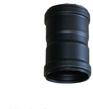 Raccordo F/F di Giunzione – in Acciaio al Carbonio SP. 5/10 Verniciato - per Stufe a Pellet - Unione Tubi – Diametro 80mm