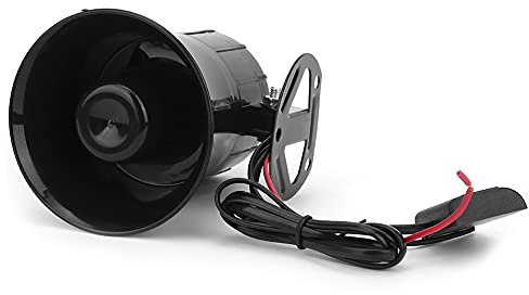 Auto Speakercar Hornw 12 V 30W Auto 3 Töne Hornlautsprecher Motorrad Megaphon Elektronische Warnung Sirene Ambulance Drängend Autozubehör für -Motorräder Kontrollierbare Töne, die