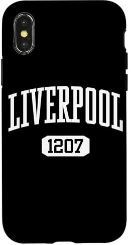 Liverpool England Arched 1207 Case for iPhone X/XS