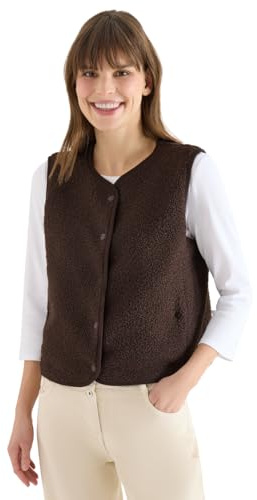 Cecil NOS Curly Fake Wool Vest