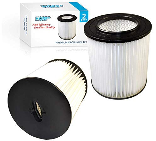 HQRP 17,8 cm Filter für Dirt Devil Pro 390, 590, 690, 890, 990, platin Force Geh. 299E h-p Central Vakuum Systemen, 8106–01 + HQRP Untersetzer