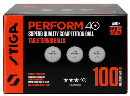 STIGA Perform 40+ Tischtennisbälle ITTF-genehmigte Rennbälle