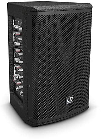 LD Systems Mix 6 A G3-2-Weg Aktiv-Lautsprecher mit Integriertem 4-Kanal-Mixer, 6.5''