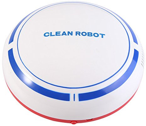 USB Rechargeable Robots Automatic Vacuum Cleaner, Home or Office Sweeping Machine, Intelligent Floor Cleaner Suction Robot Cleaner for Household Sweeping Machines(White)