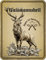 Deko Blechschild als Geschenk für Jäger - Jagen ist Naturschutz