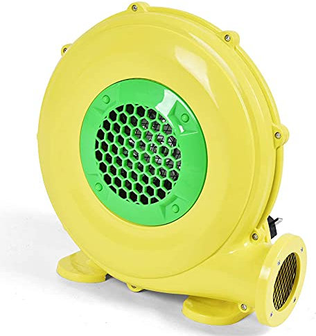 NWB Electric Air Blower Pump Fan,680W Commercial Inflatable Bouncer Blower-Convenient to Carry,for Inflatable Bounce House Jumper Bouncy Castle and Slides(Yellow)