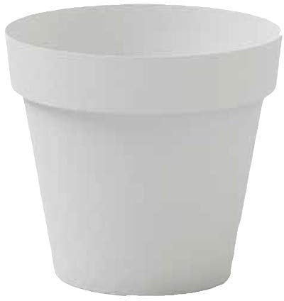 CEP Agriculture Pot de Fleurs à roulettes Anthracite 80 cm