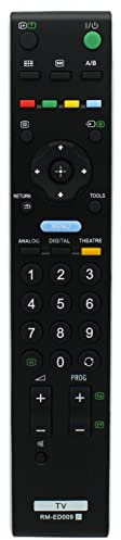 RM-ED009 Remote Control Replacement for Sony TV KDL-20B4030 KDL-20B4050 KDL-20S3000 KDL-20S3020 KDL-20S3030 KDL-20S3040 KDL-20S3050 KDL-20S3060 KDL-20S3070