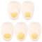 Vaessen Creative Perforatrices Carré, Cercle, Ovale, Cœur, Hexagone - Lot de 5 Pcs - pour Projets DIY, Papier Scrapbooking, Bullet Journaling, Cartes de Vœux, Papier Découpage, Étiquettes, Décorations