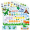 WERNNSAI Potty Training Chart - Dinosaur Toilet Training Reward Chart with 270 Potty Training Stickers Crown Sticker Chart for Boys Toddler Kids Potty Training for Birthday Gift
