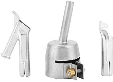 3pcs PVC Welding Nozzle, Hot Air Quick Welding Nozzles, Quick Welding Nozzle, Hot Air Welding Gun Accessories for Leister Vinyl Welder Hot Air Gun