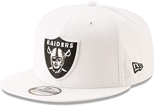 New Era NBA Herren 9Fifty Snapback Cap, Las Vegas Raiders White, Einheitsgr��e